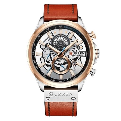 ساعت مچی مردانه کارن مدل 8380 عسلی (کورن واتچ CURREN WATCH)